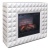 Каминокомплект Royal Flame Diamond (бьянко белый)+Vision 23 EF LED 3D FX в Владивостоке