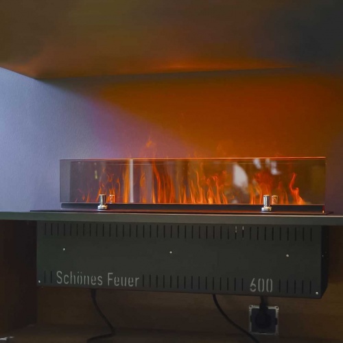 Электроочаг Schönes Feuer 3D FireLine 600 Blue Pro (с эффектом cинего пламени) в Владивостоке