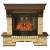 Каминокомплект InterFlame Экстер Rock Beige/Black (темный дуб)+Panoramic 25 в Владивостоке
