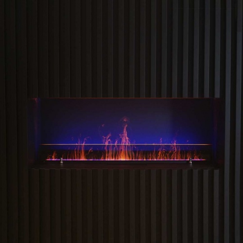 Электроочаг Schönes Feuer 3D FireLine 1000 Blue (с эффектом cинего пламени) в Владивостоке